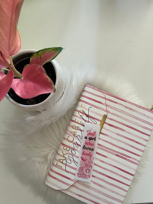 Just a girl and her book wrap