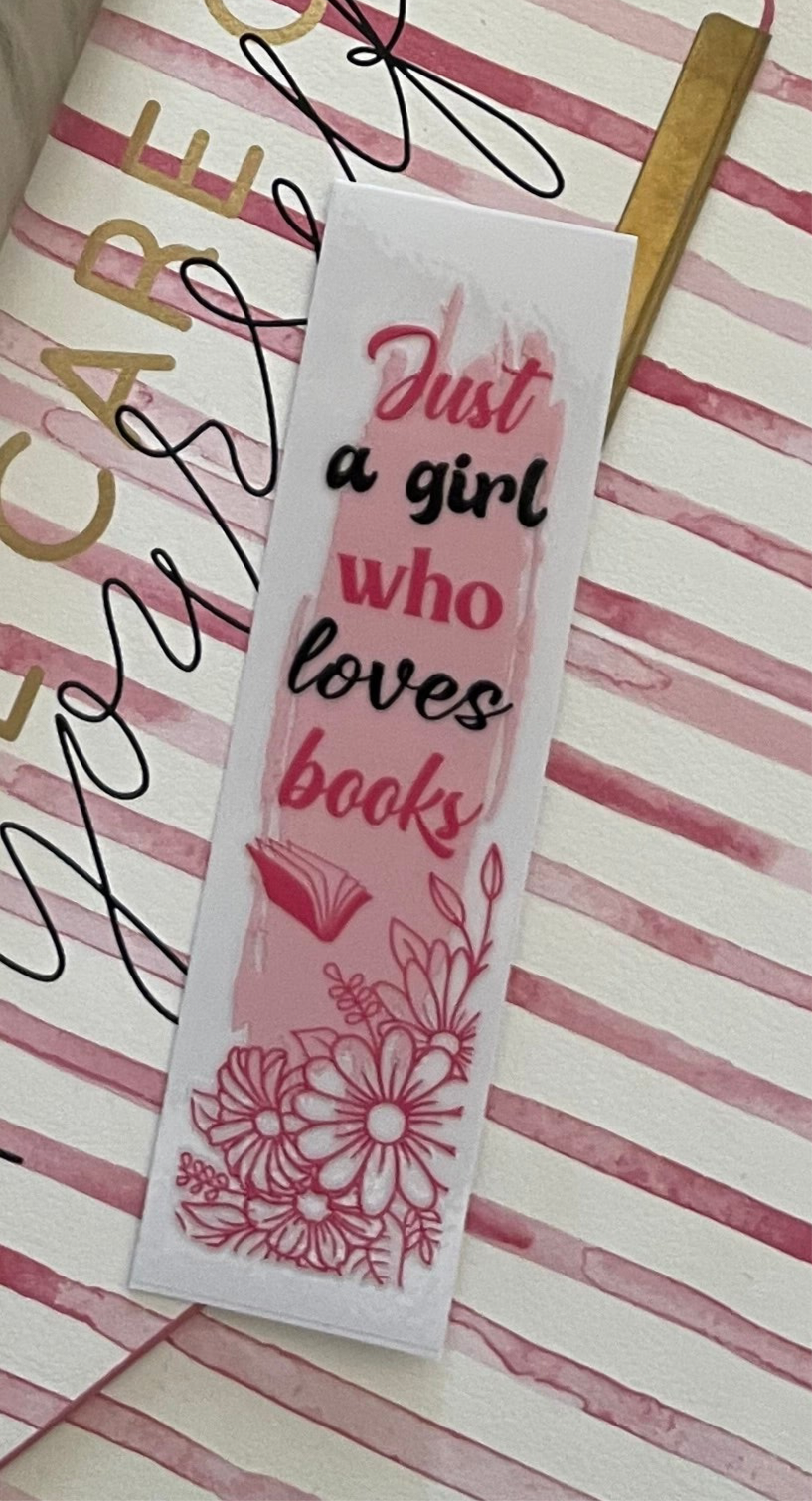 Just a girl and her book wrap
